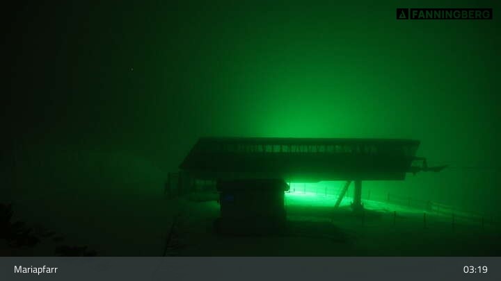 Archiv Foto Webcam Fanningberg - Bergstation