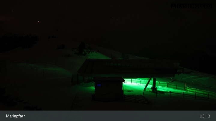 Archiv Foto Webcam Fanningberg - Bergstation