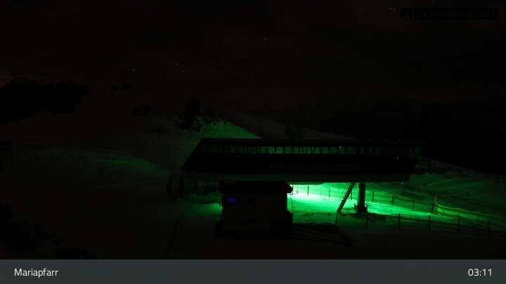 Archived image Webcam Fanningberg - Top Station