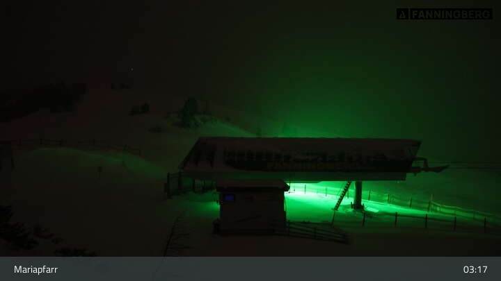 Archiv Foto Webcam Fanningberg - Bergstation