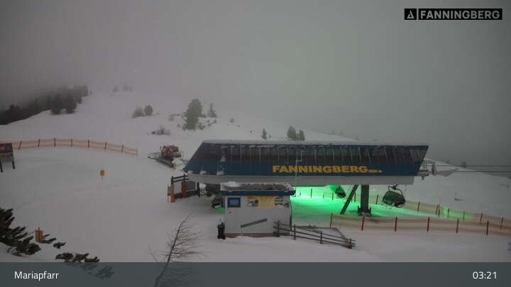 Archived image Webcam Fanningberg - Top Station
