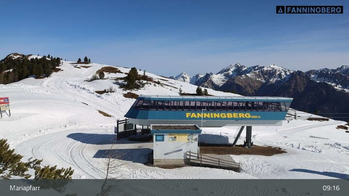 Archiv Foto Webcam Fanningberg - Bergstation