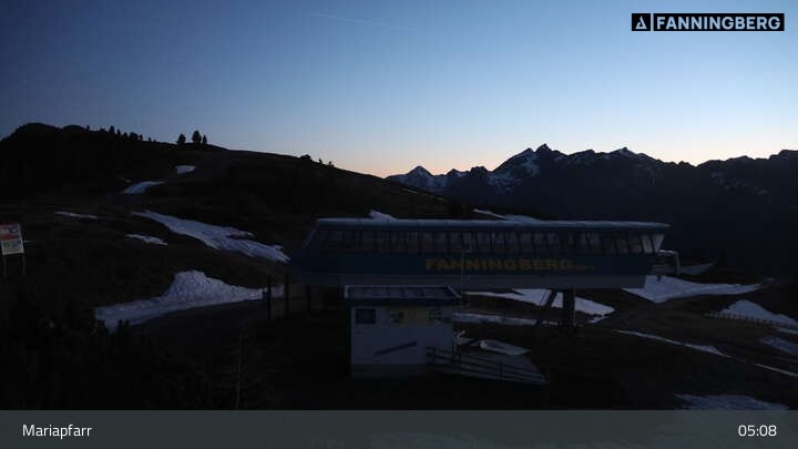 Archiv Foto Webcam Fanningberg - Bergstation