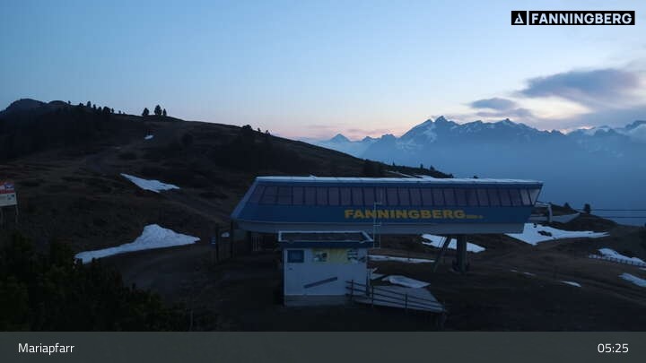Archiv Foto Webcam Fanningberg - Bergstation