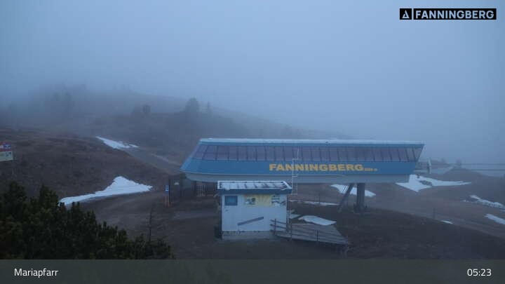 Archiv Foto Webcam Fanningberg - Bergstation