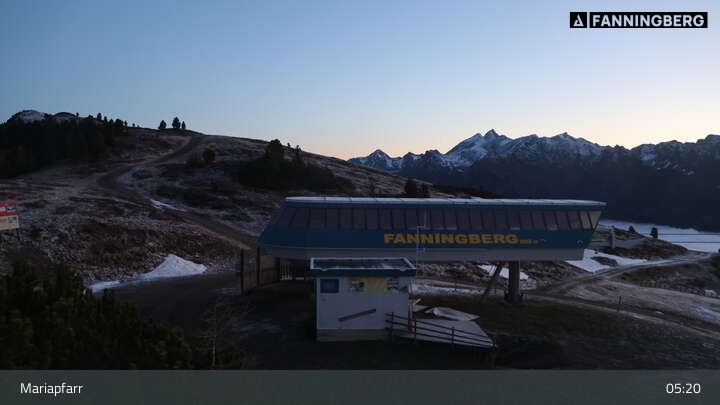 Archived image Webcam Fanningberg - Top Station
