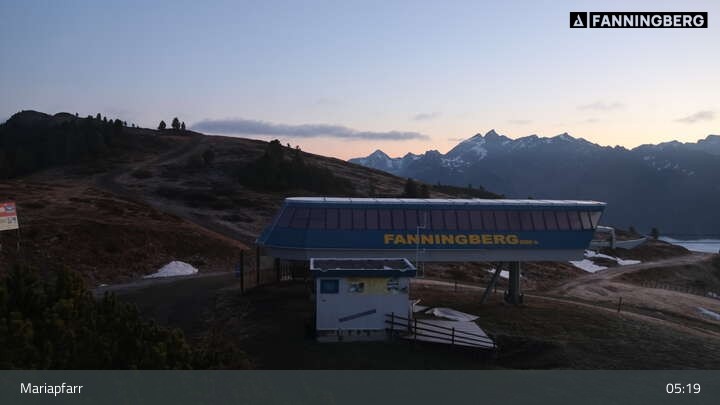 Archiv Foto Webcam Fanningberg - Bergstation