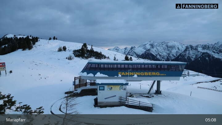 Archiv Foto Webcam Fanningberg - Bergstation