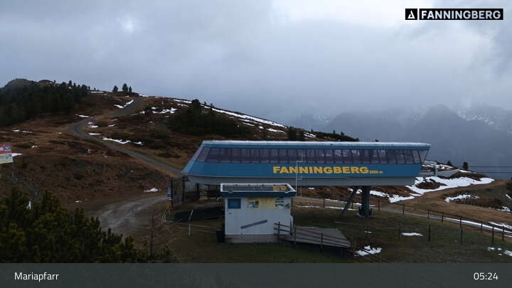 Archiv Foto Webcam Fanningberg - Bergstation
