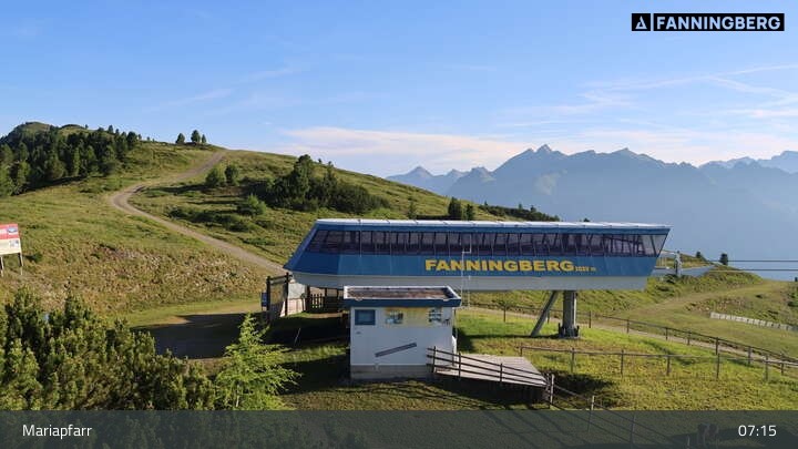 Archiv Foto Webcam Fanningberg - Bergstation