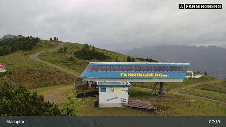 Archiv Foto Webcam Fanningberg - Bergstation
