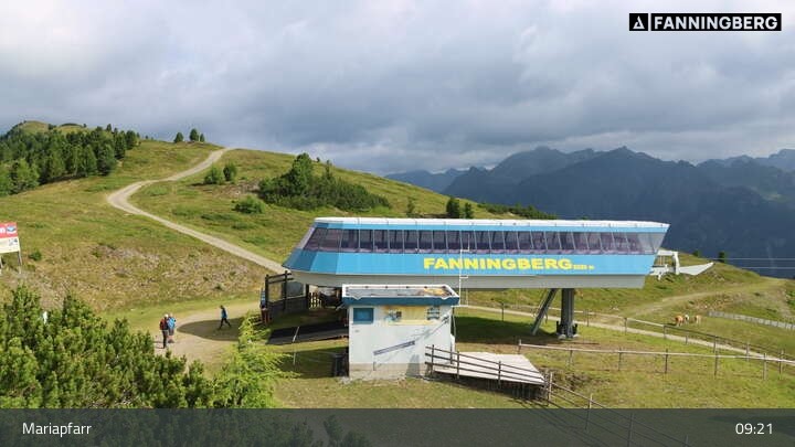 Archiv Foto Webcam Fanningberg - Bergstation