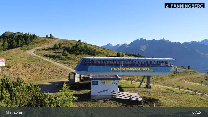 Archiv Foto Webcam Fanningberg - Bergstation
