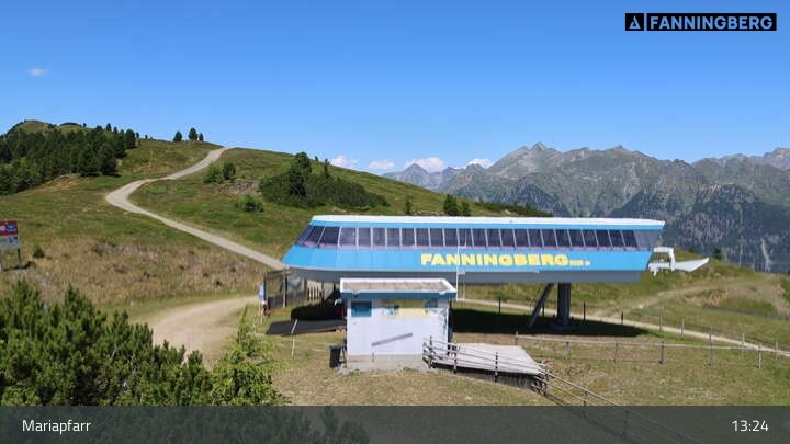 Archiv Foto Webcam Fanningberg - Bergstation
