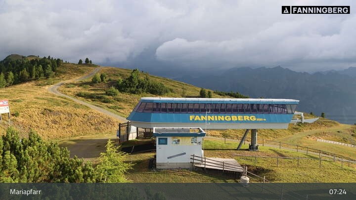 Archiv Foto Webcam Fanningberg - Bergstation