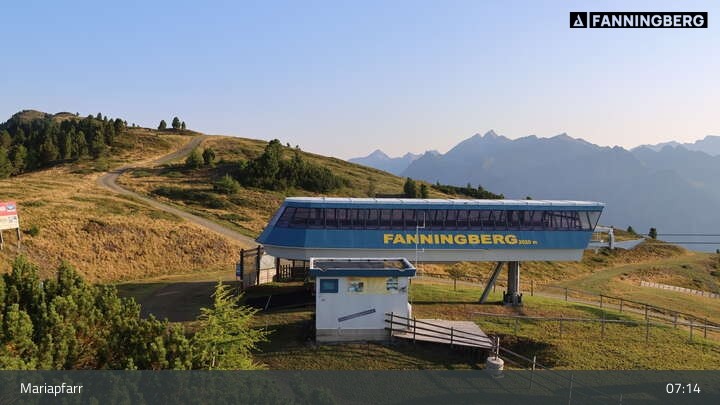 Archiv Foto Webcam Fanningberg - Bergstation