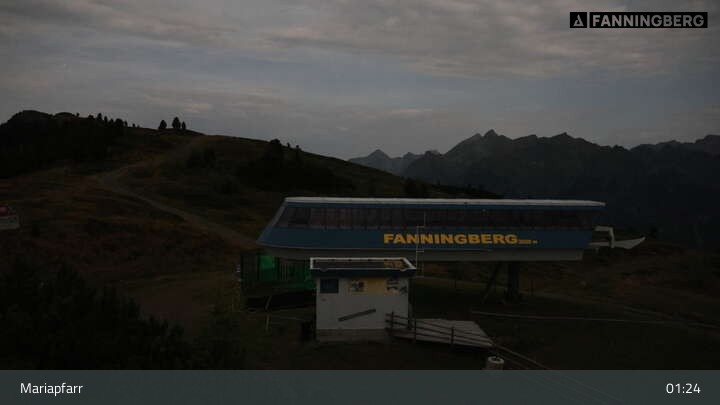 Archiv Foto Webcam Fanningberg - Bergstation