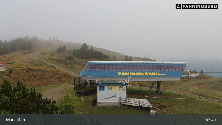 Archiv Foto Webcam Fanningberg - Bergstation