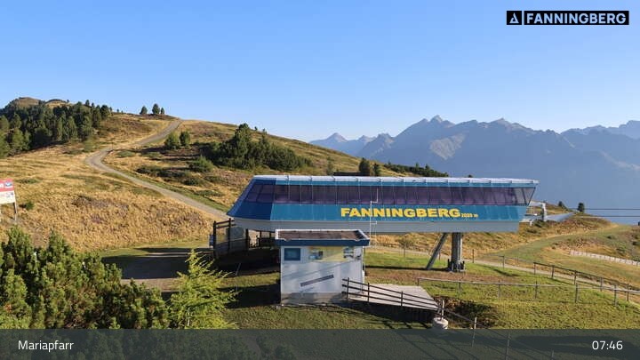 Archiv Foto Webcam Fanningberg - Bergstation