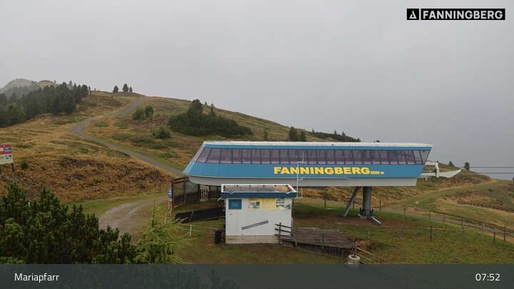 Archiv Foto Webcam Fanningberg - Bergstation