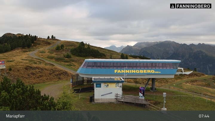 Archiv Foto Webcam Fanningberg - Bergstation