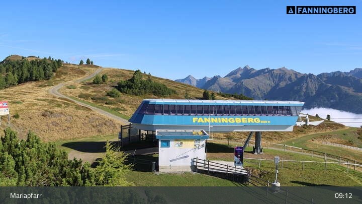 Archiv Foto Webcam Fanningberg - Bergstation