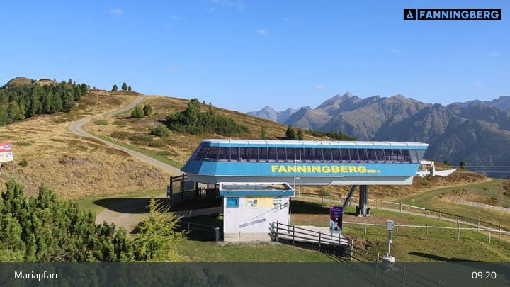 Archiv Foto Webcam Fanningberg - Bergstation