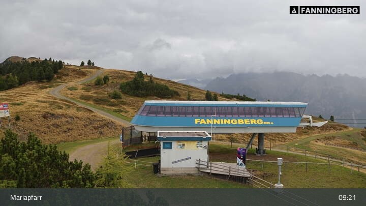 Archiv Foto Webcam Fanningberg - Bergstation