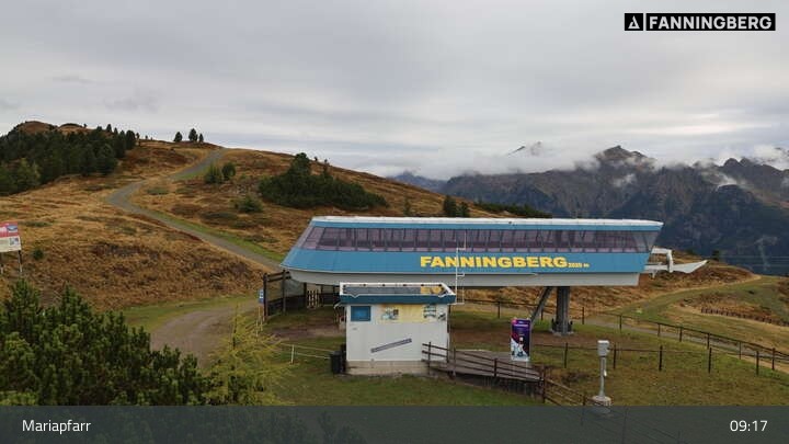 Archiv Foto Webcam Fanningberg - Bergstation