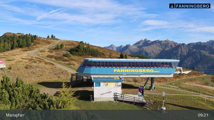 Archiv Foto Webcam Fanningberg - Bergstation