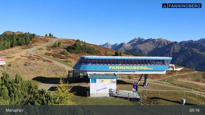 Archiv Foto Webcam Fanningberg - Bergstation