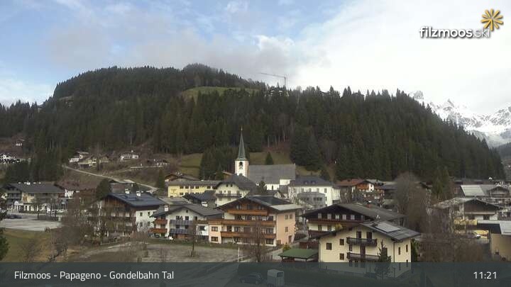 Archived image Webcam Filzmoos - Papageno Base Station