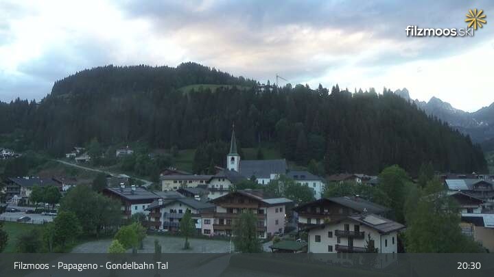 Archived image Webcam Filzmoos - Papageno Base Station