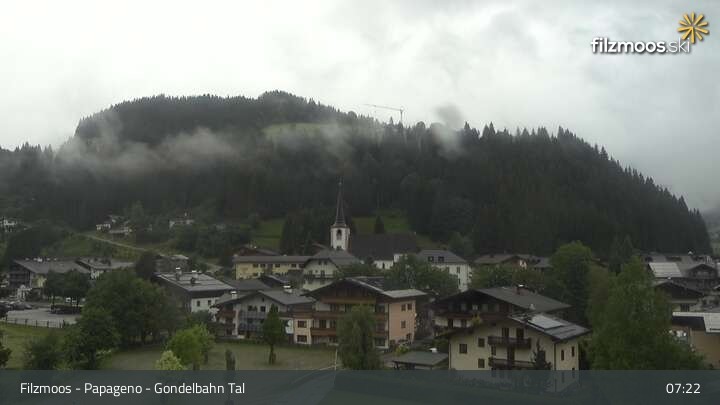 Archived image Webcam Filzmoos - Papageno Base Station
