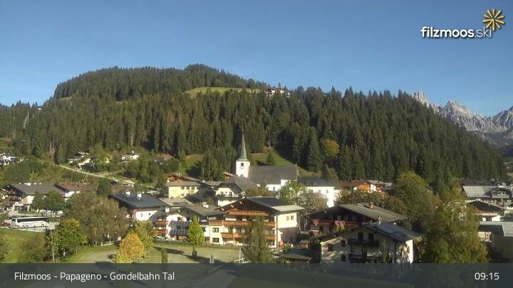 Archiv Foto Webcam Filzmoos - Papageno Talstationsgebäude