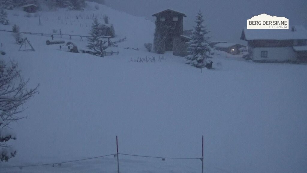 Archiv Foto Webcam Mittelstation Asitz Kabinenbahn