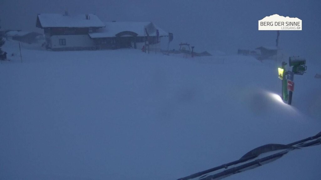 Archiv Foto Webcam Mittelstation Asitz Kabinenbahn