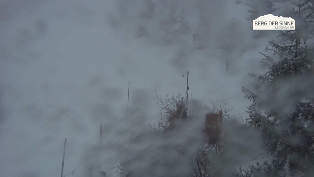 Archiv Foto Webcam Mittelstation Asitz Kabinenbahn