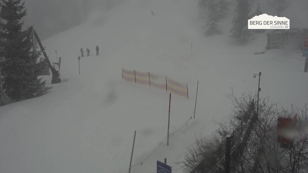 Archiv Foto Webcam Mittelstation Asitz Kabinenbahn