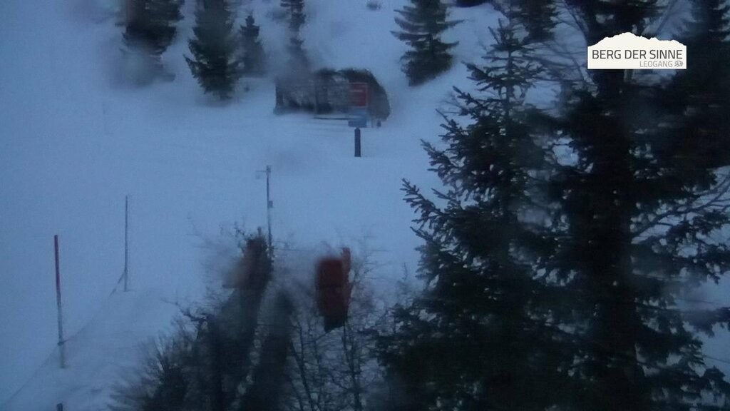 Archiv Foto Webcam Mittelstation Asitz Kabinenbahn