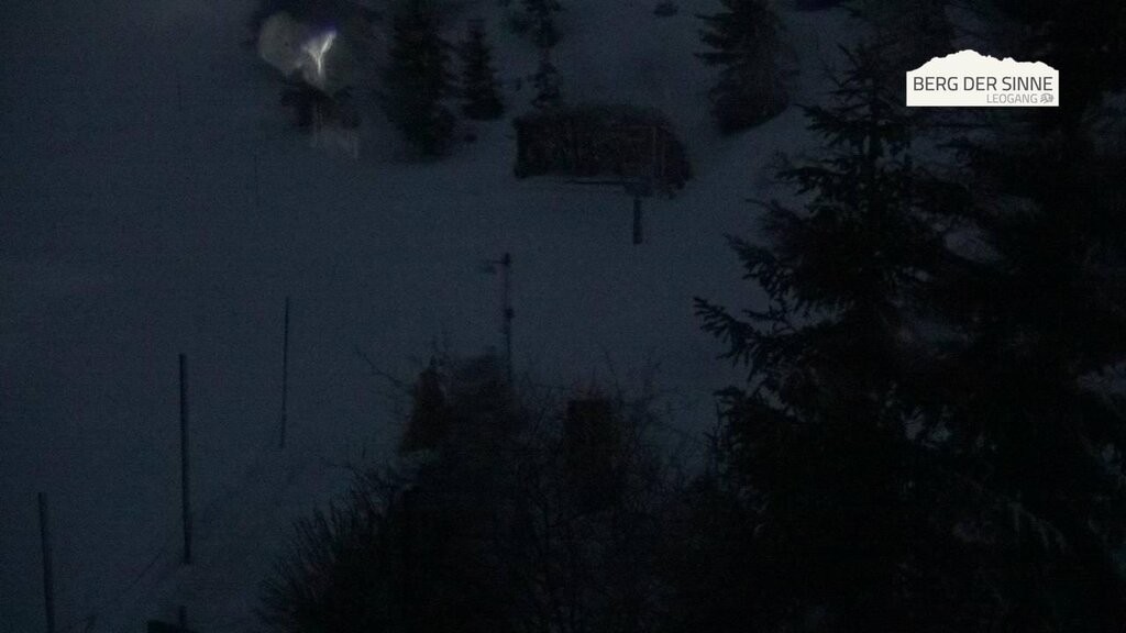 Archiv Foto Webcam Mittelstation Asitz Kabinenbahn