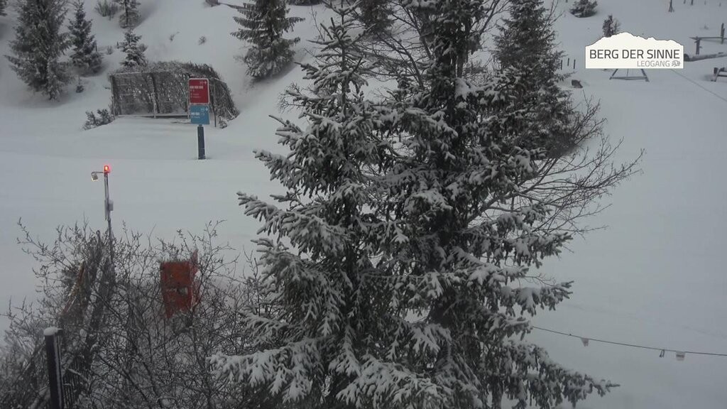 Archiv Foto Webcam Mittelstation Asitz Kabinenbahn