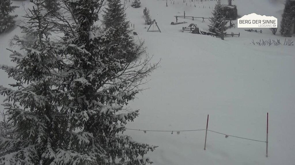 Archiv Foto Webcam Mittelstation Asitz Kabinenbahn