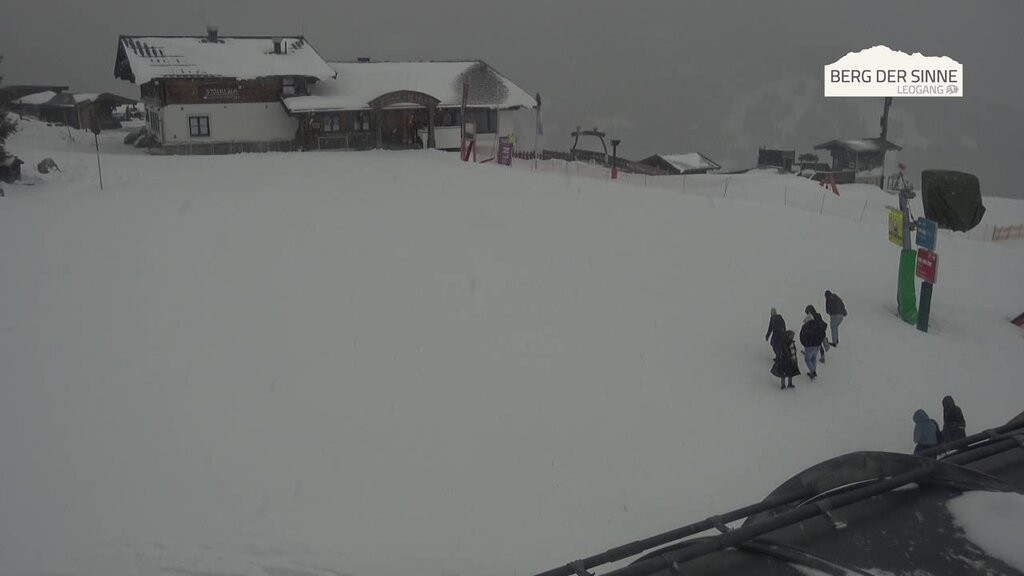 Archiv Foto Webcam Mittelstation Asitz Kabinenbahn