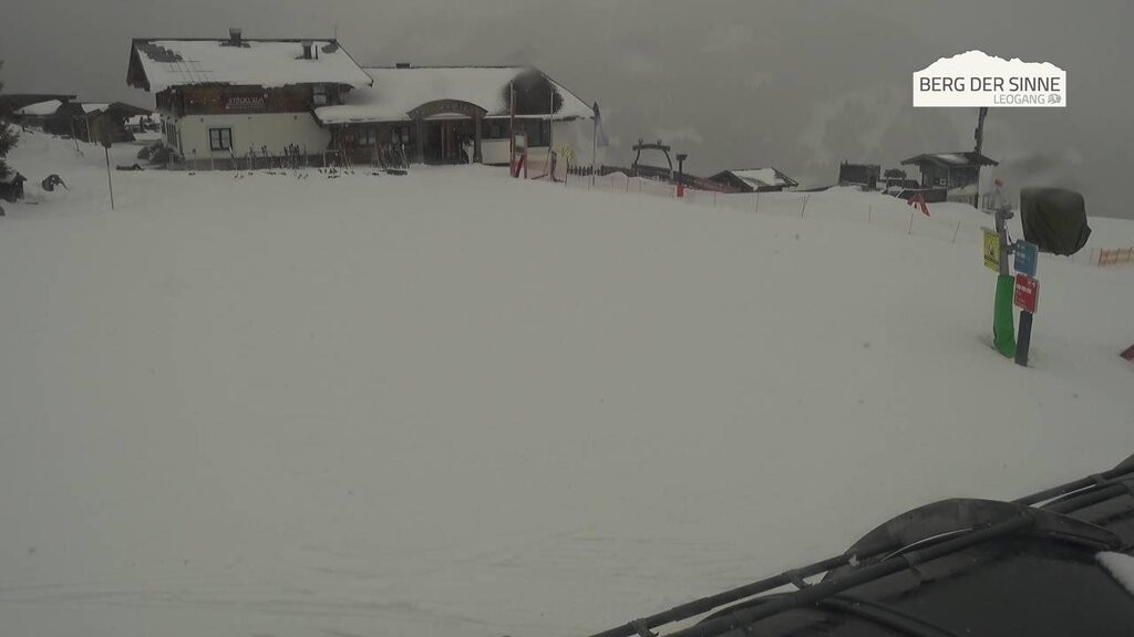 Archiv Foto Webcam Mittelstation Asitz Kabinenbahn