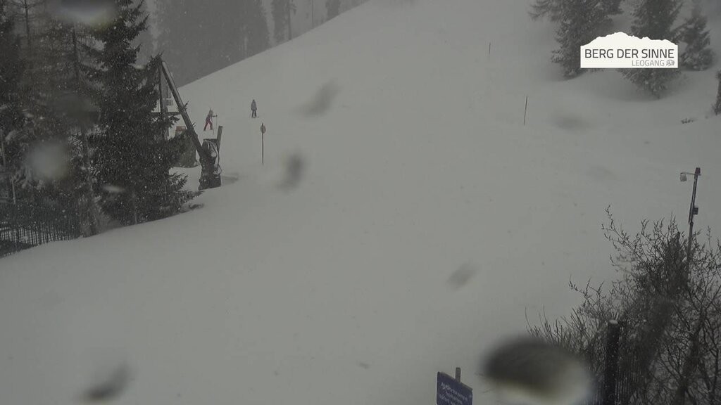 Archived image Webcam Intermediate station Asitz Kabinenbahn