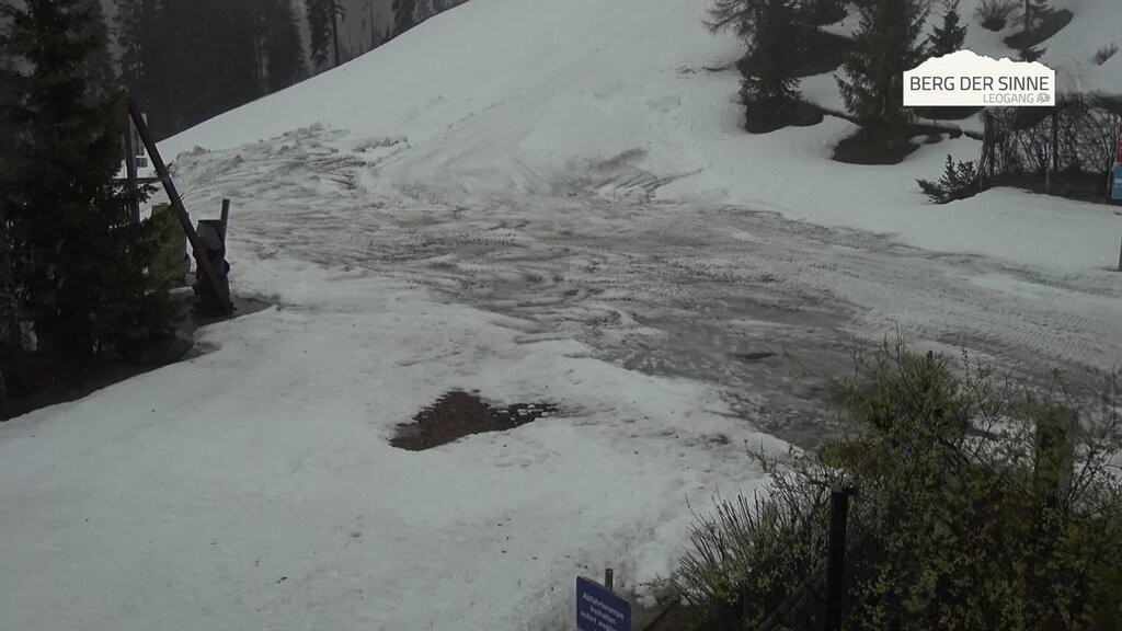 Archiv Foto Webcam Mittelstation Asitz Kabinenbahn