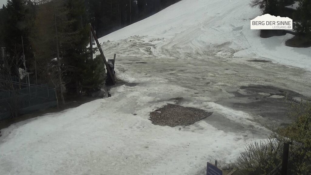 Archived image Webcam Intermediate station Asitz Kabinenbahn