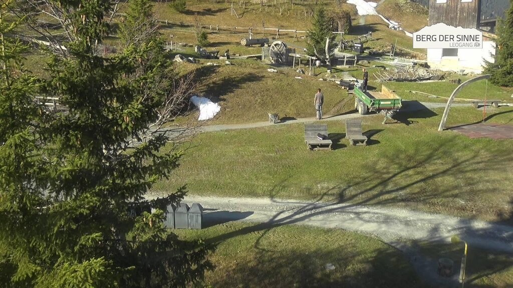 Archived image Webcam Intermediate station Asitz Kabinenbahn