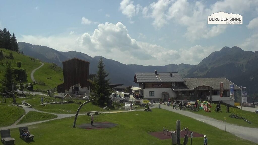 Archived image Webcam Intermediate station Asitz Kabinenbahn